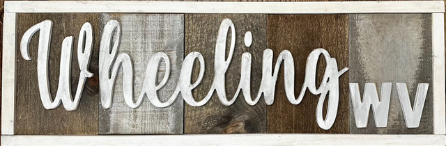 Wheeling WV Wall Plaque