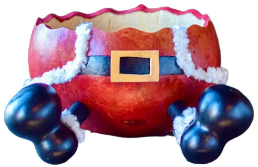 Santa Pants Candy Dish - Small