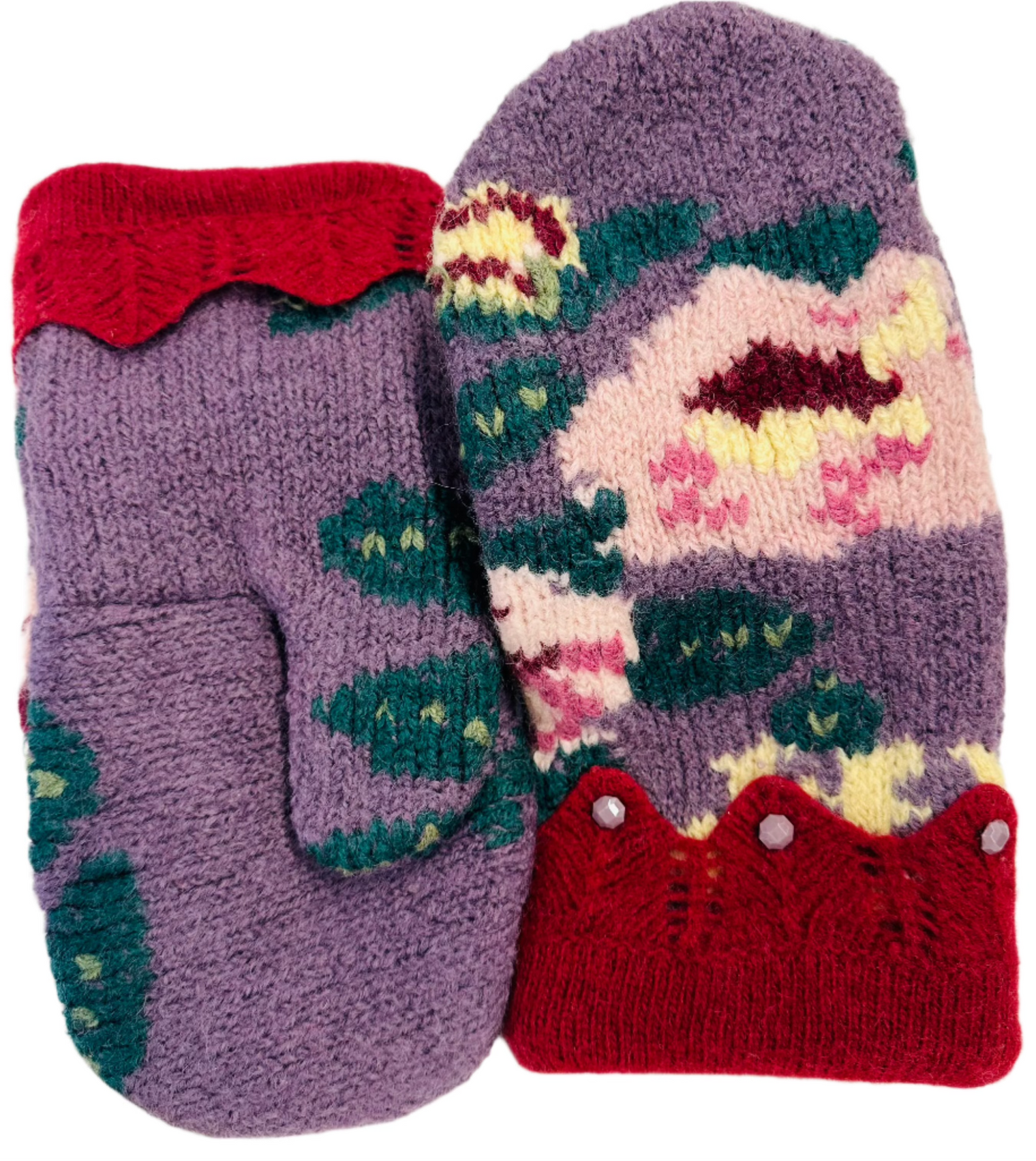 Handmade Sweater Mittens