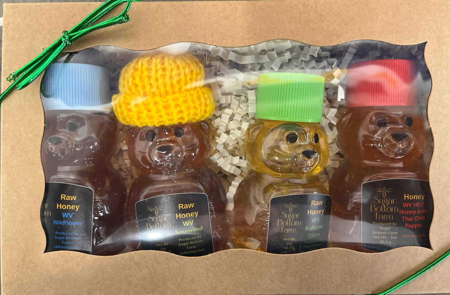 Gift Pack of WV Honey Bears