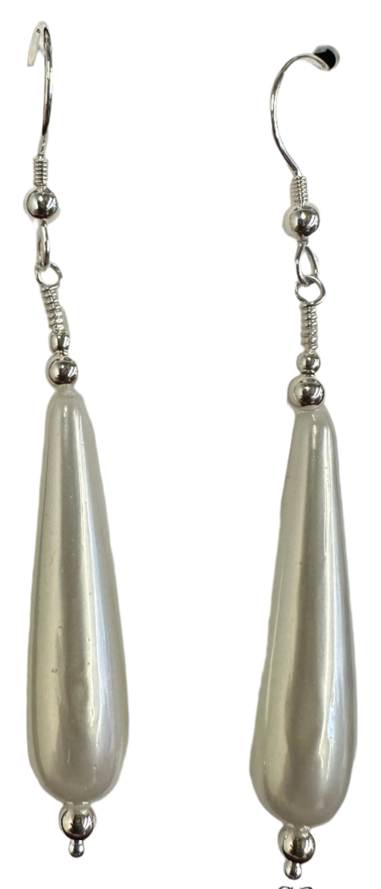 Shell Pearl Dangle Earrings