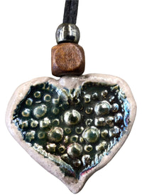 Raku Pendant Necklace