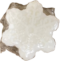 Holiday Snowflake Soap