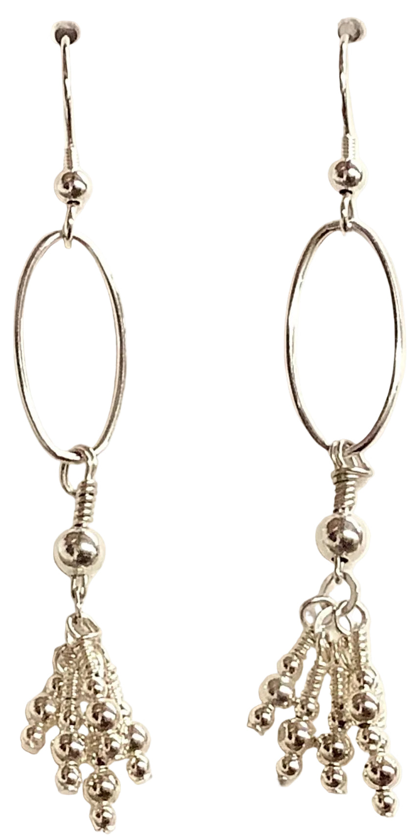 Silver "Pop" Earrings