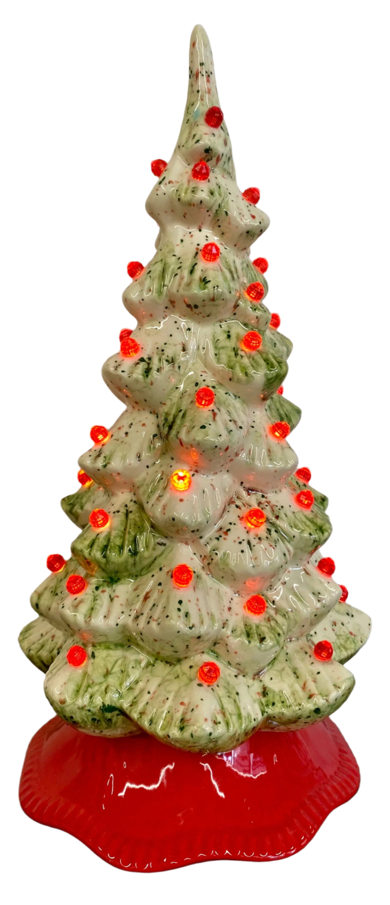 Ceramic Light-Up Christmas Tree