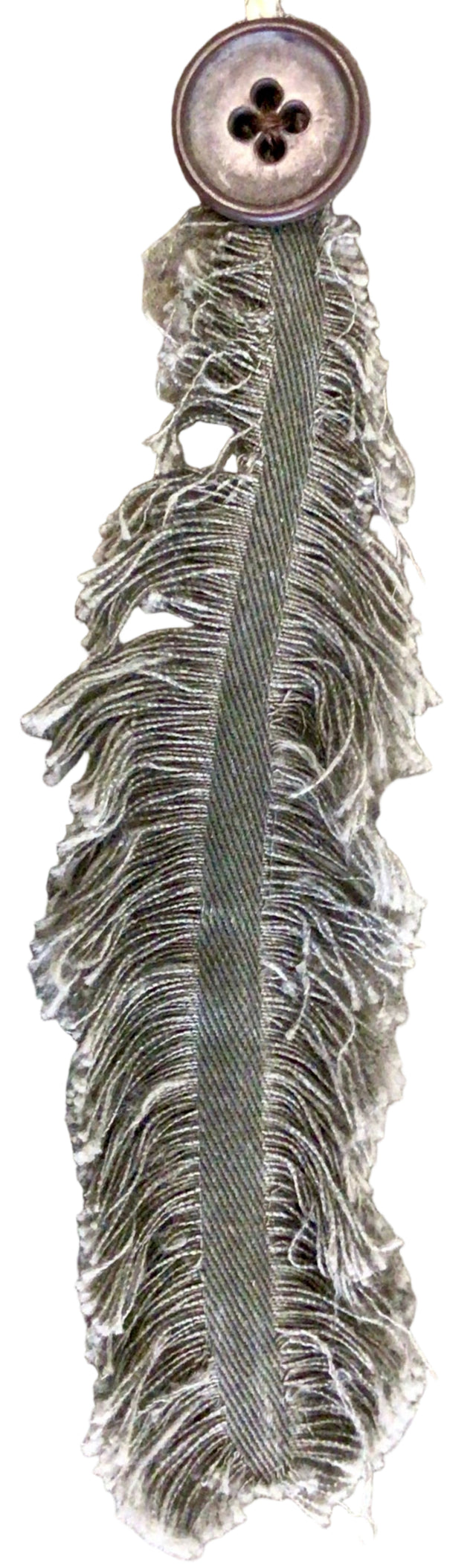 Upcycled Fabric Feathers