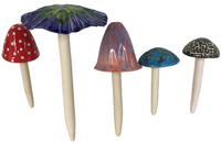 Pottery Mushrooms
