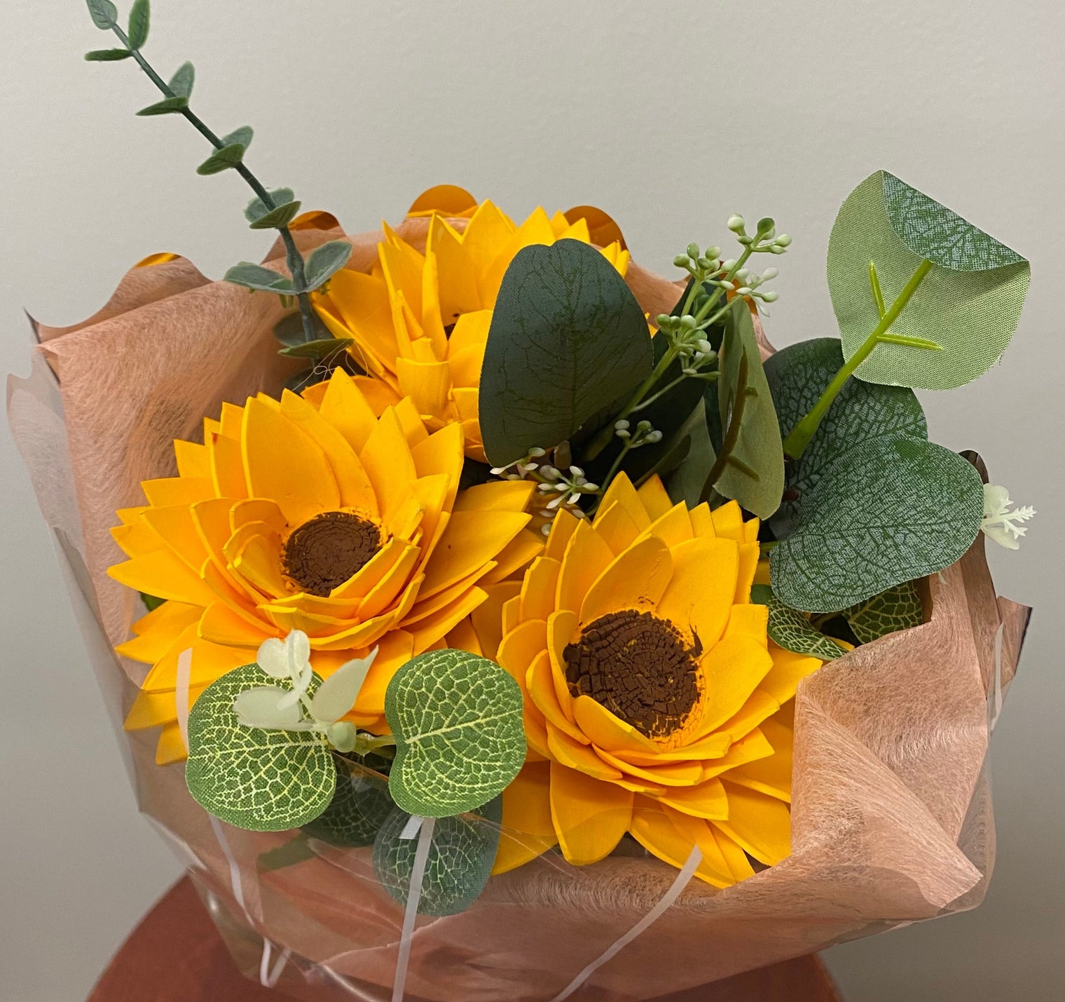 Wooden Flower Bouquet