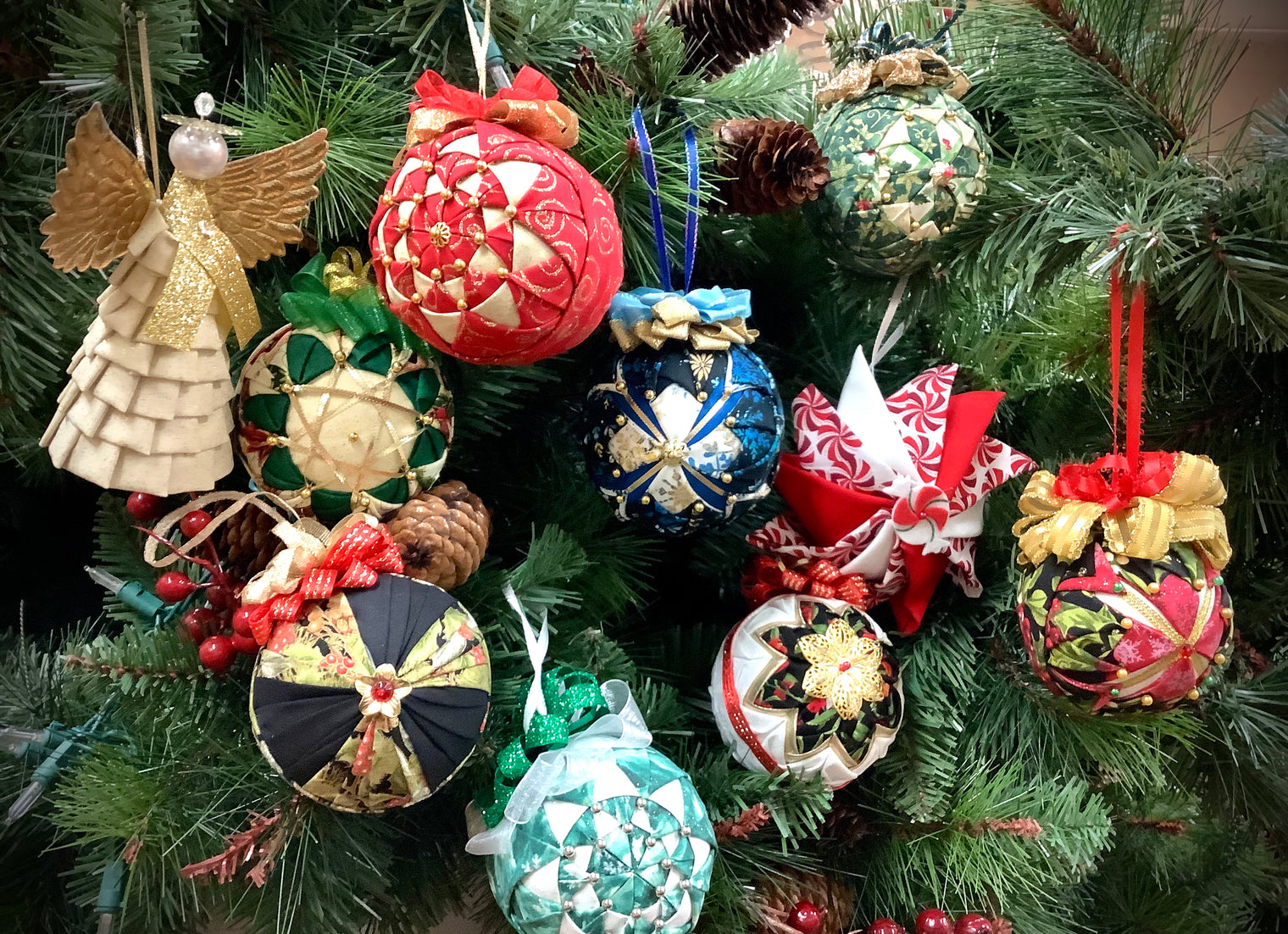 Quilted Ornaments