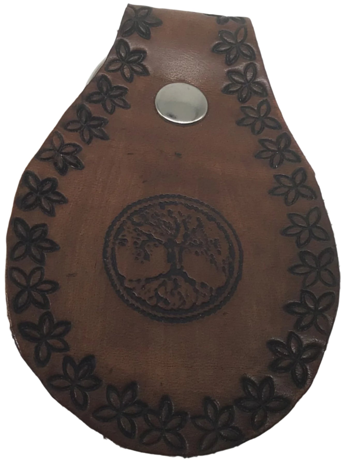 Leather Key Rings (rounded)