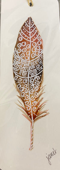 Bookmarks - Feather Designs