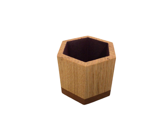 Lined Wooden Box