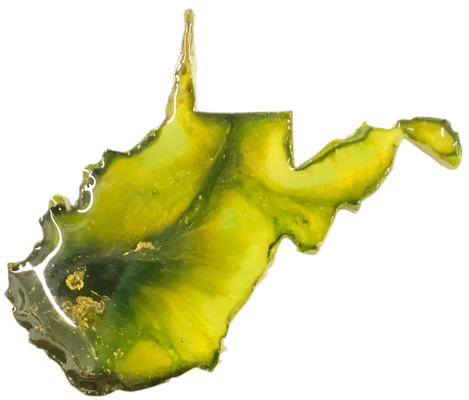 Resin WV Magnet - Medium & Large