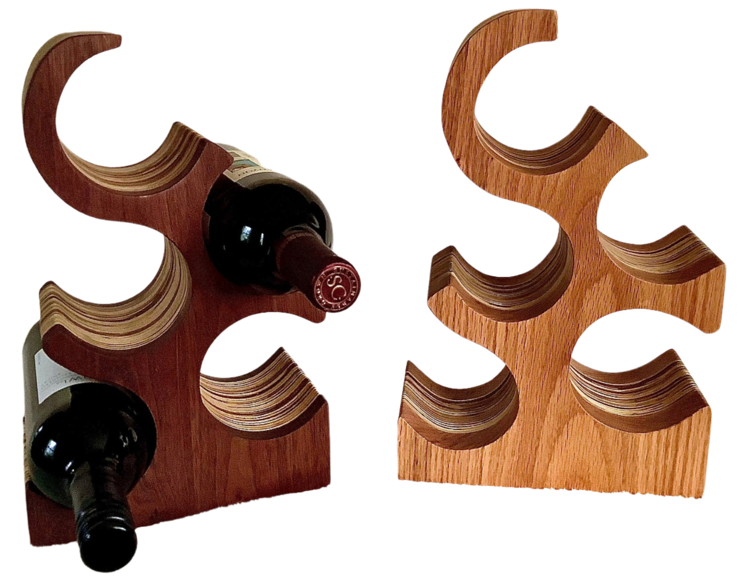5 Bottle Wine Rack