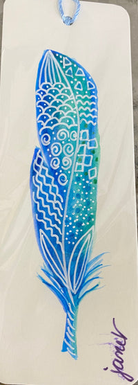 Bookmarks - Feather Designs