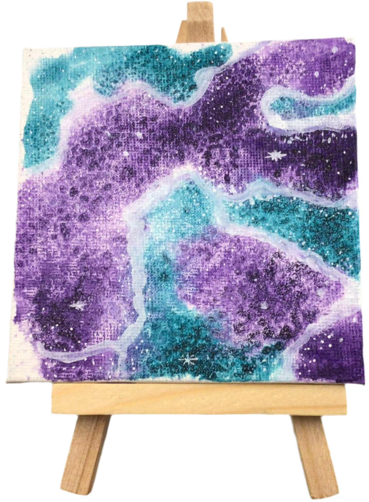 Tiny Art with Easel