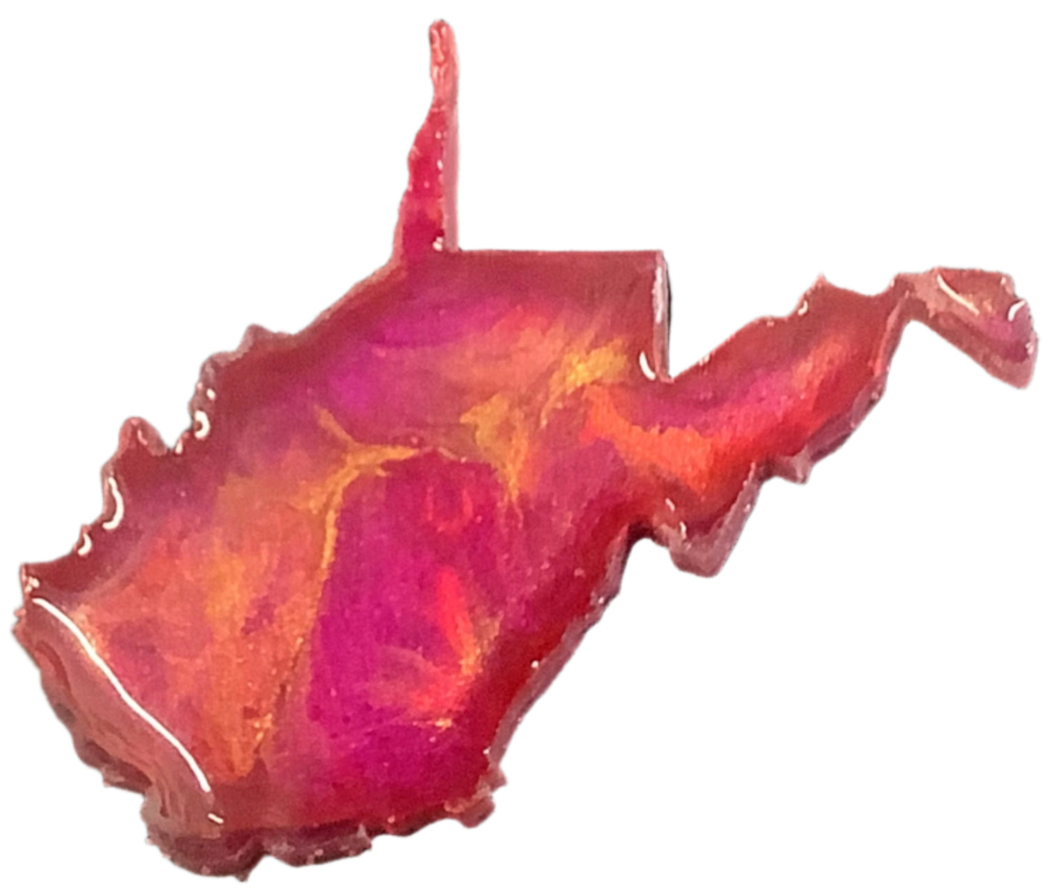 Resin WV Magnet - Small