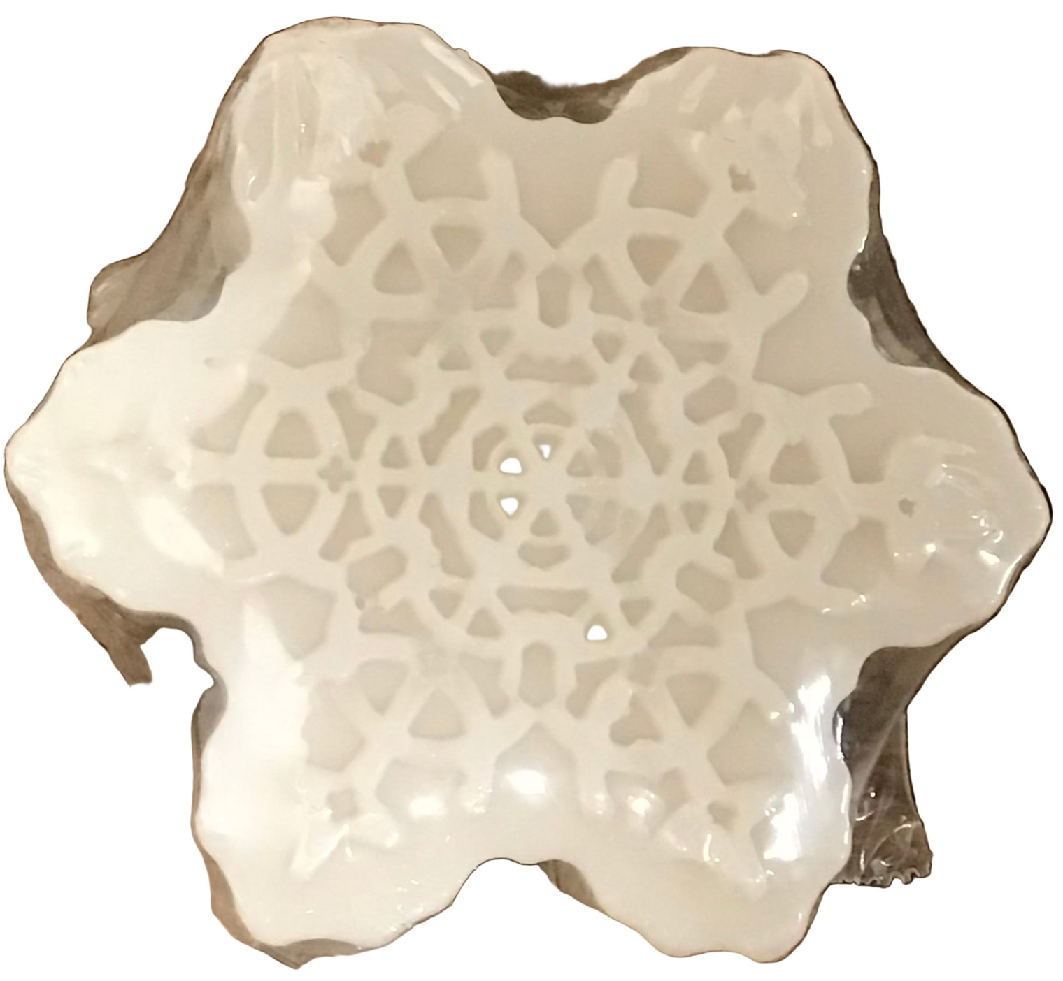 Holiday Snowflake Soap