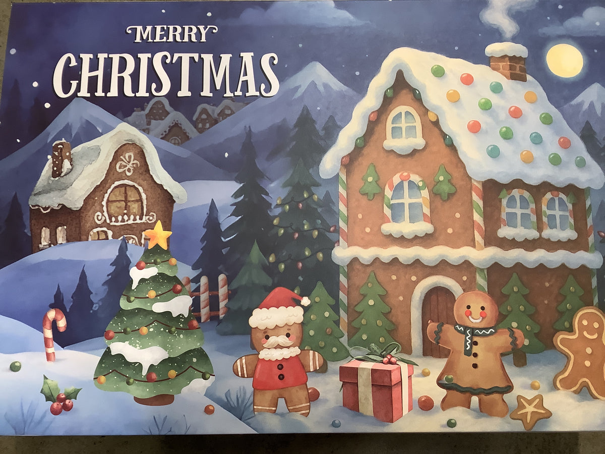Advent Calendars - Gingerbread House Theme
