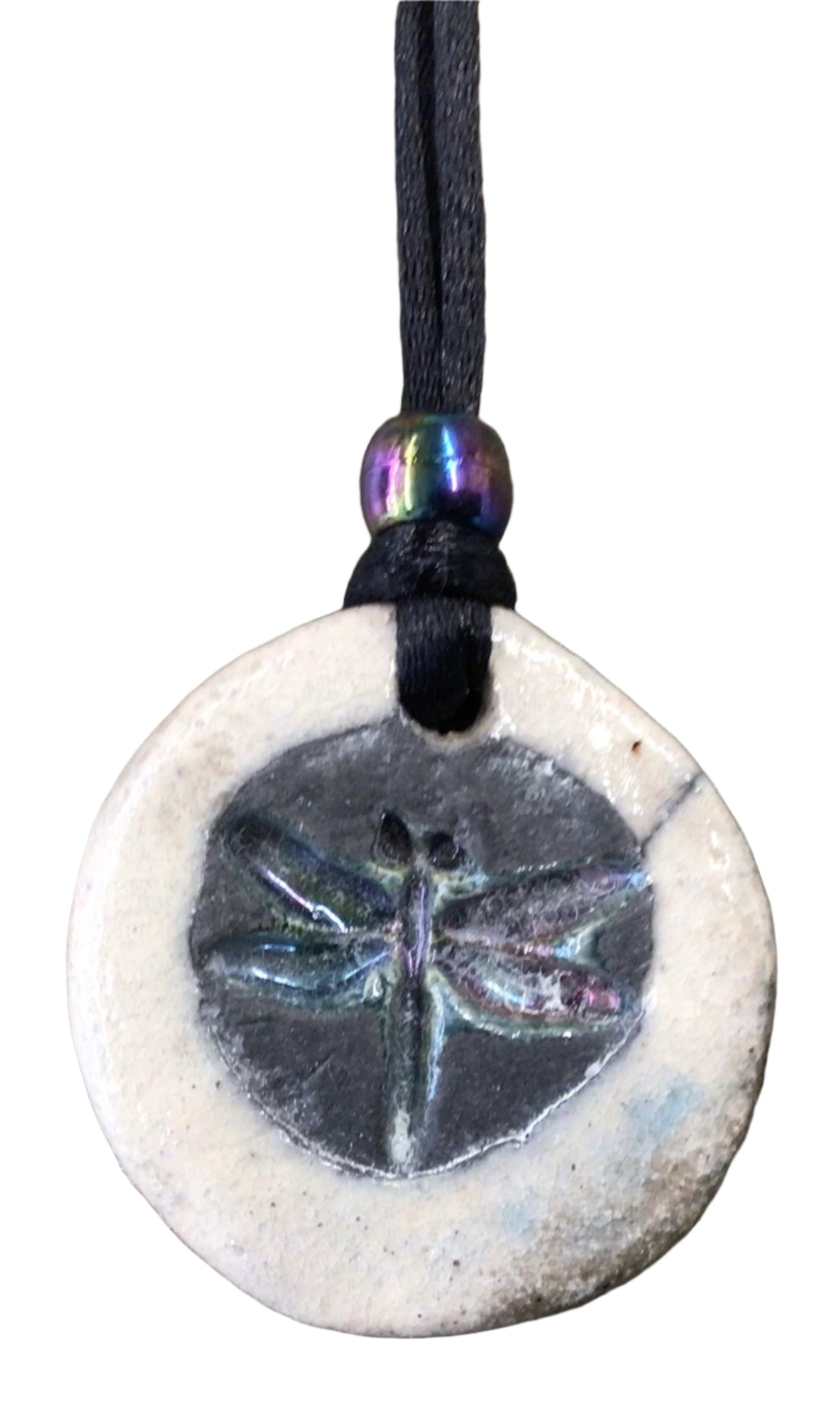 Raku Pendant Necklace