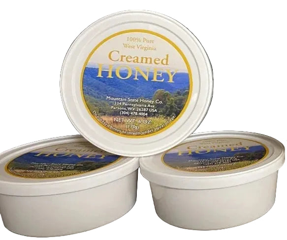 6 oz Tub of WV Creamed Honey