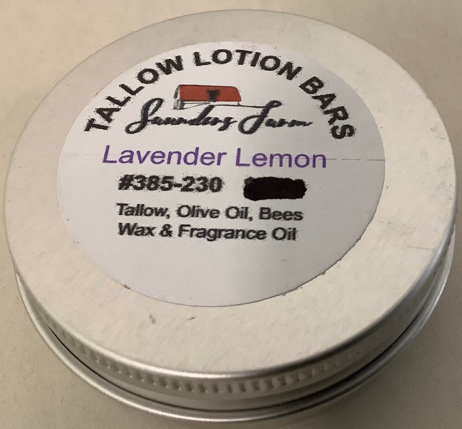 Tallow Lotion Bars - 1 oz