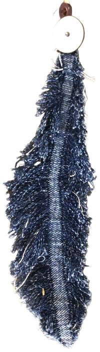 Upcycled Fabric Feathers