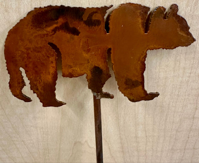 Mini Animal Metal Garden Stakes