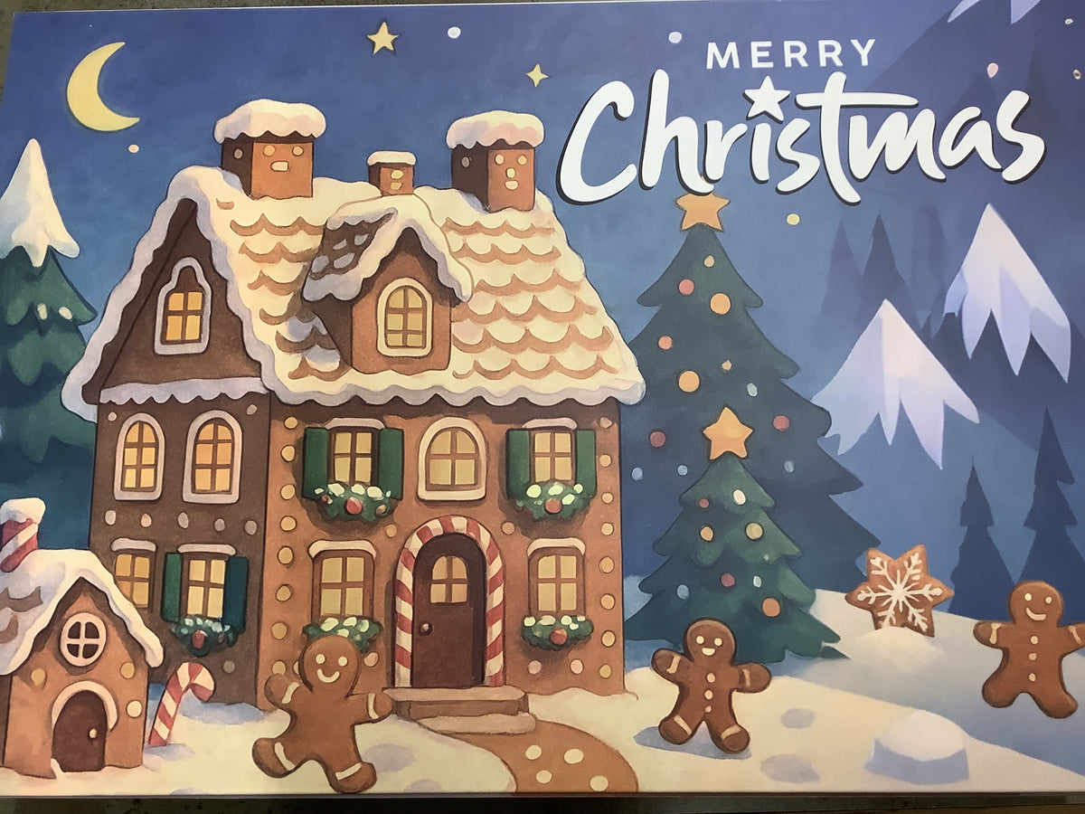 Advent Calendars - Gingerbread House Theme