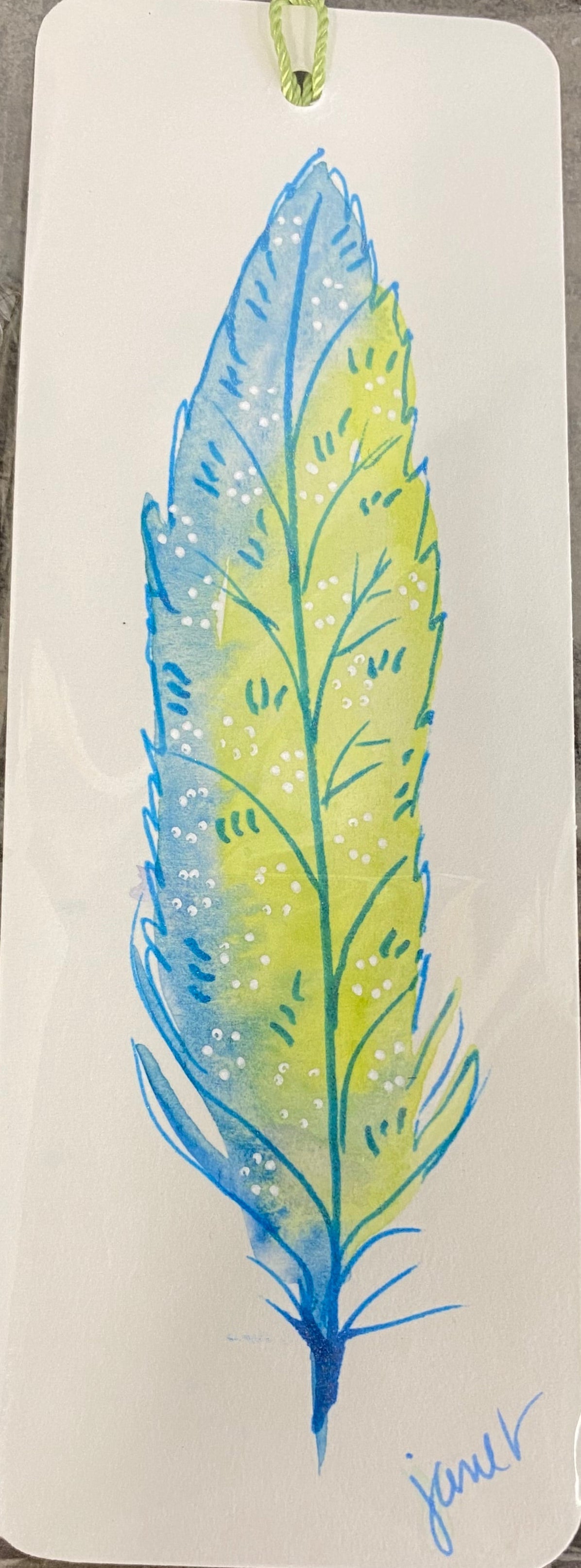 Bookmarks - Feather Designs