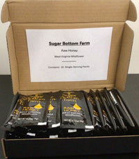 Single Serve WV Raw Honey Packets (25)