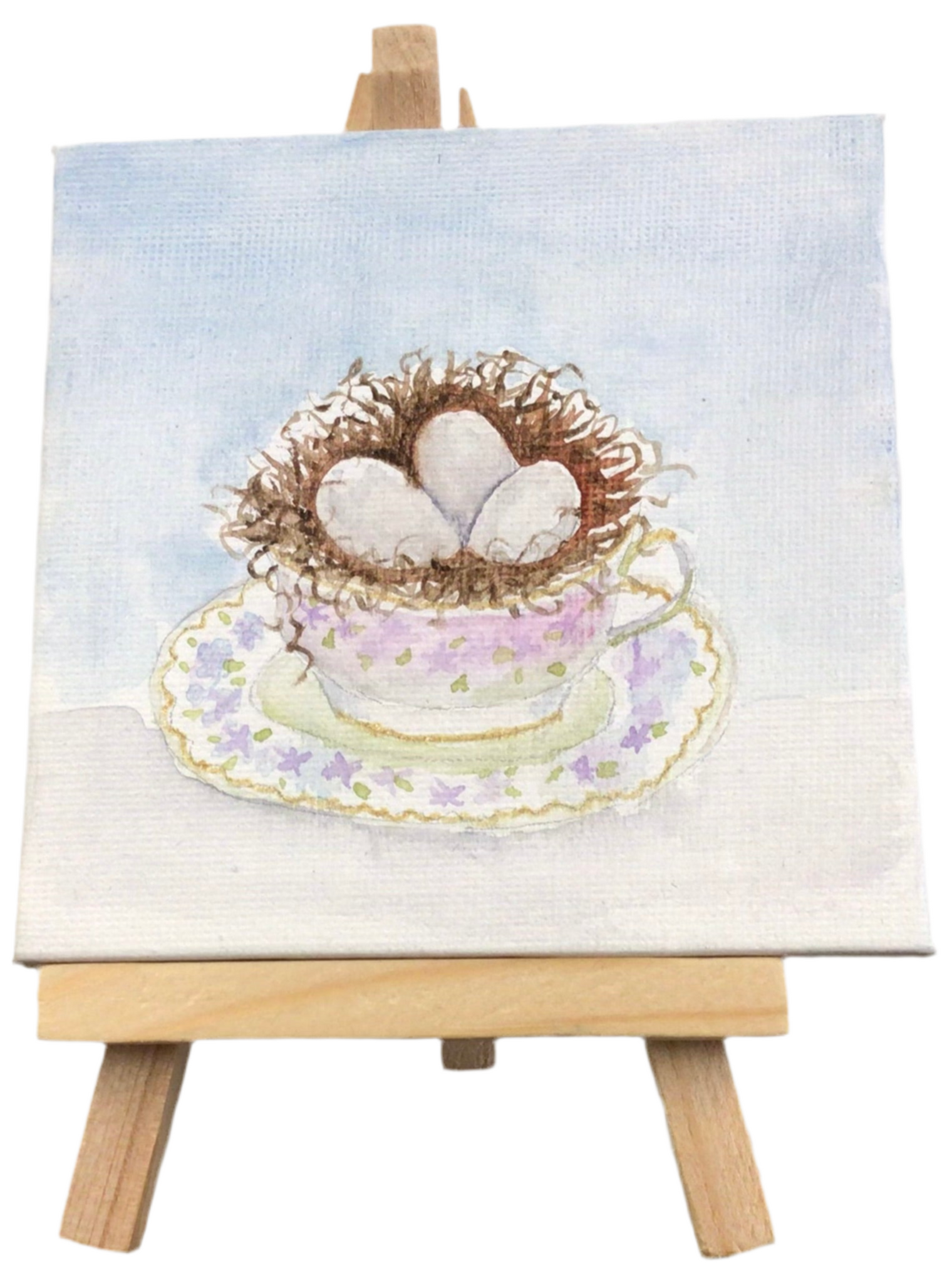 Tiny Art with Easel