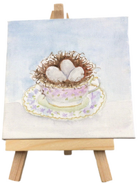 Tiny Art with Easel