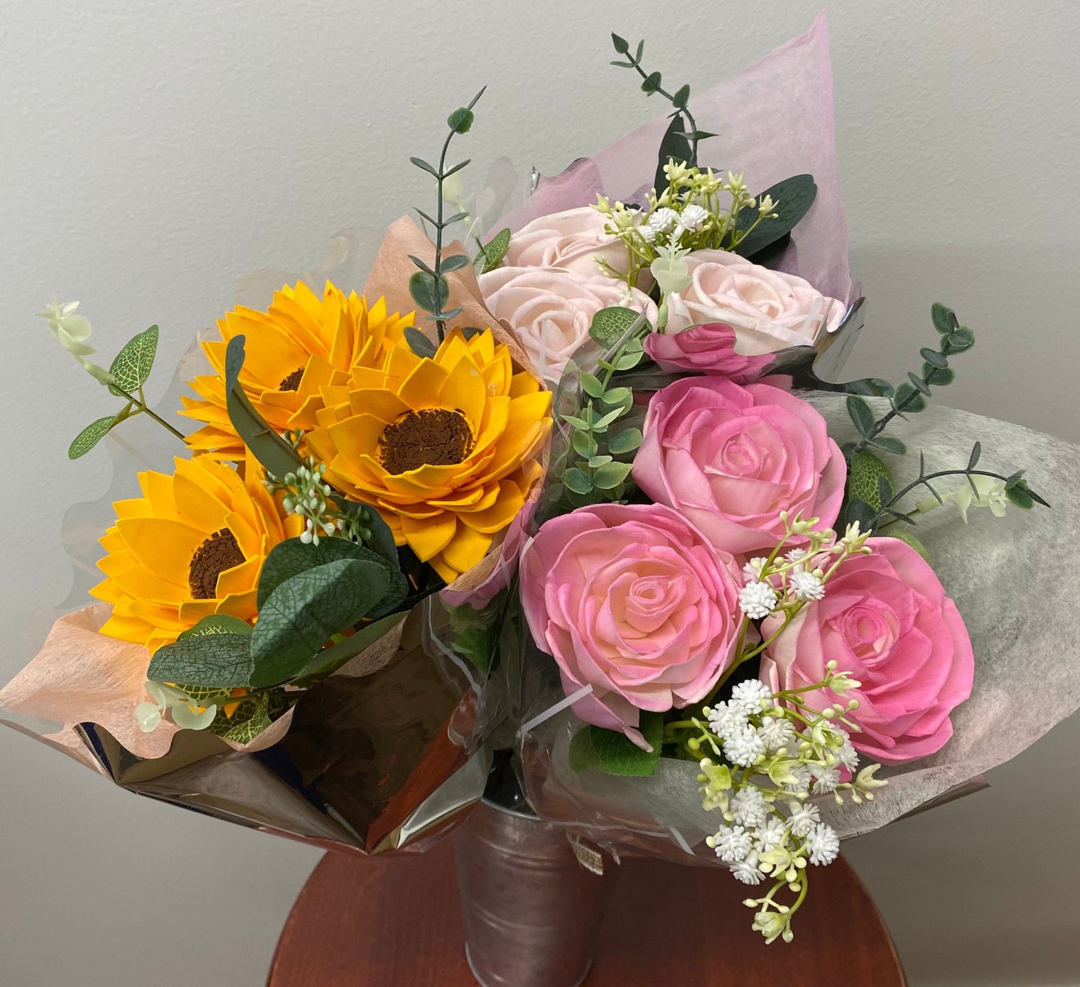 Wooden Flower Bouquet