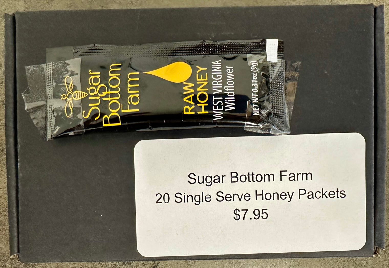 20 Single Serving Honey Sachets