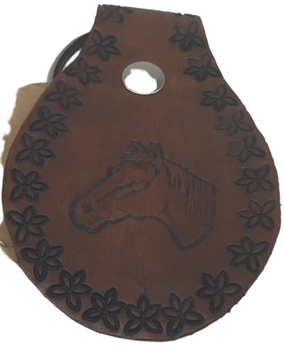 Leather Key Rings (rounded)