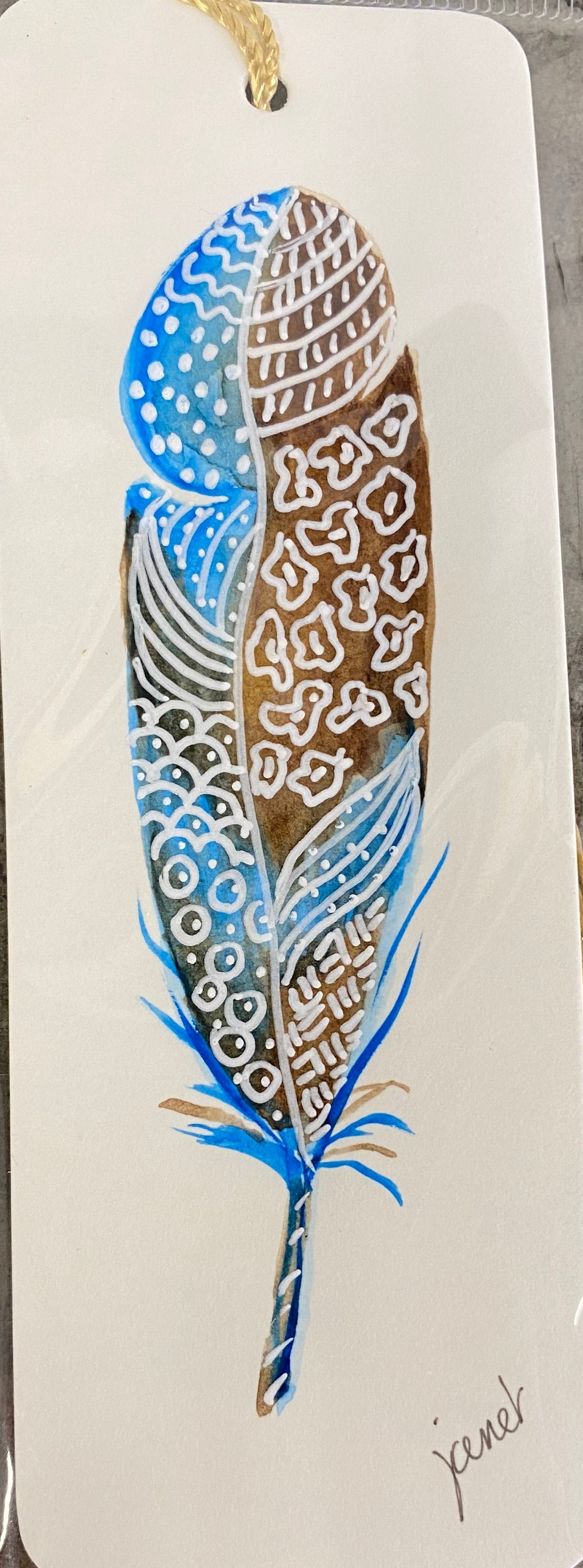 Bookmarks - Feather Designs