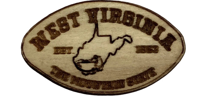 WV Wooden Magnets