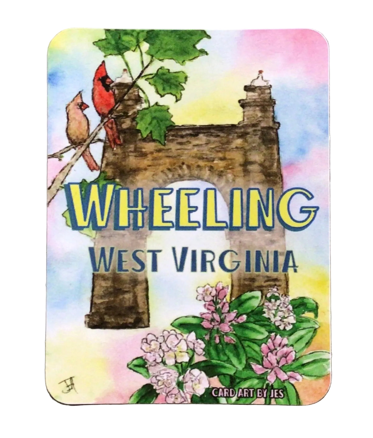 3" Wheeling Sticker