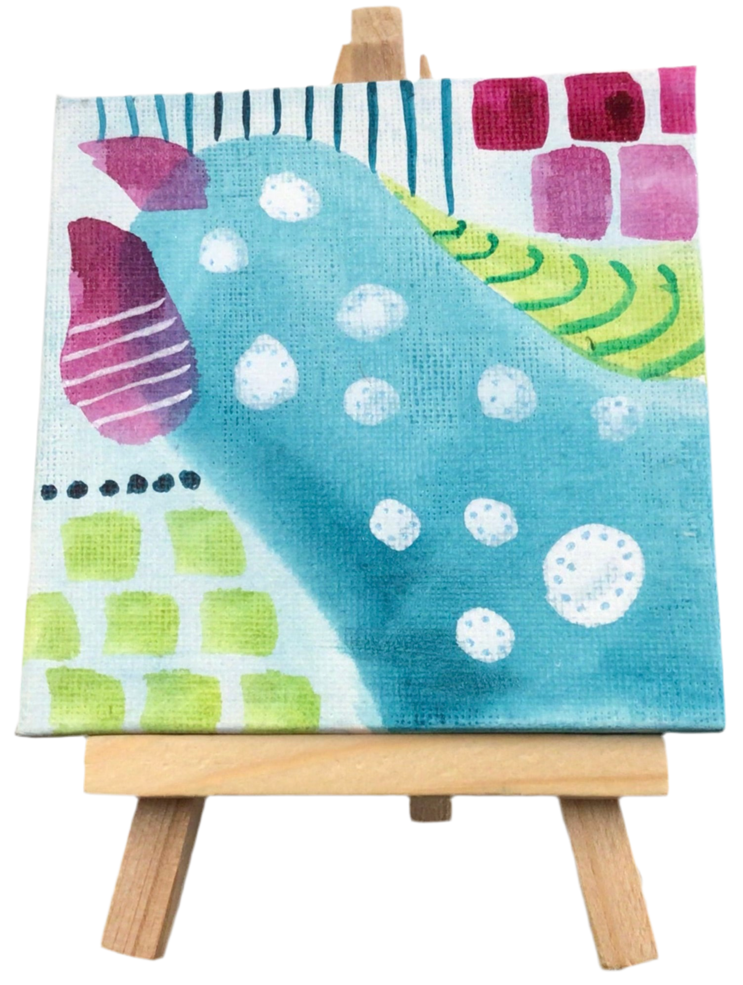 Tiny Art with Easel