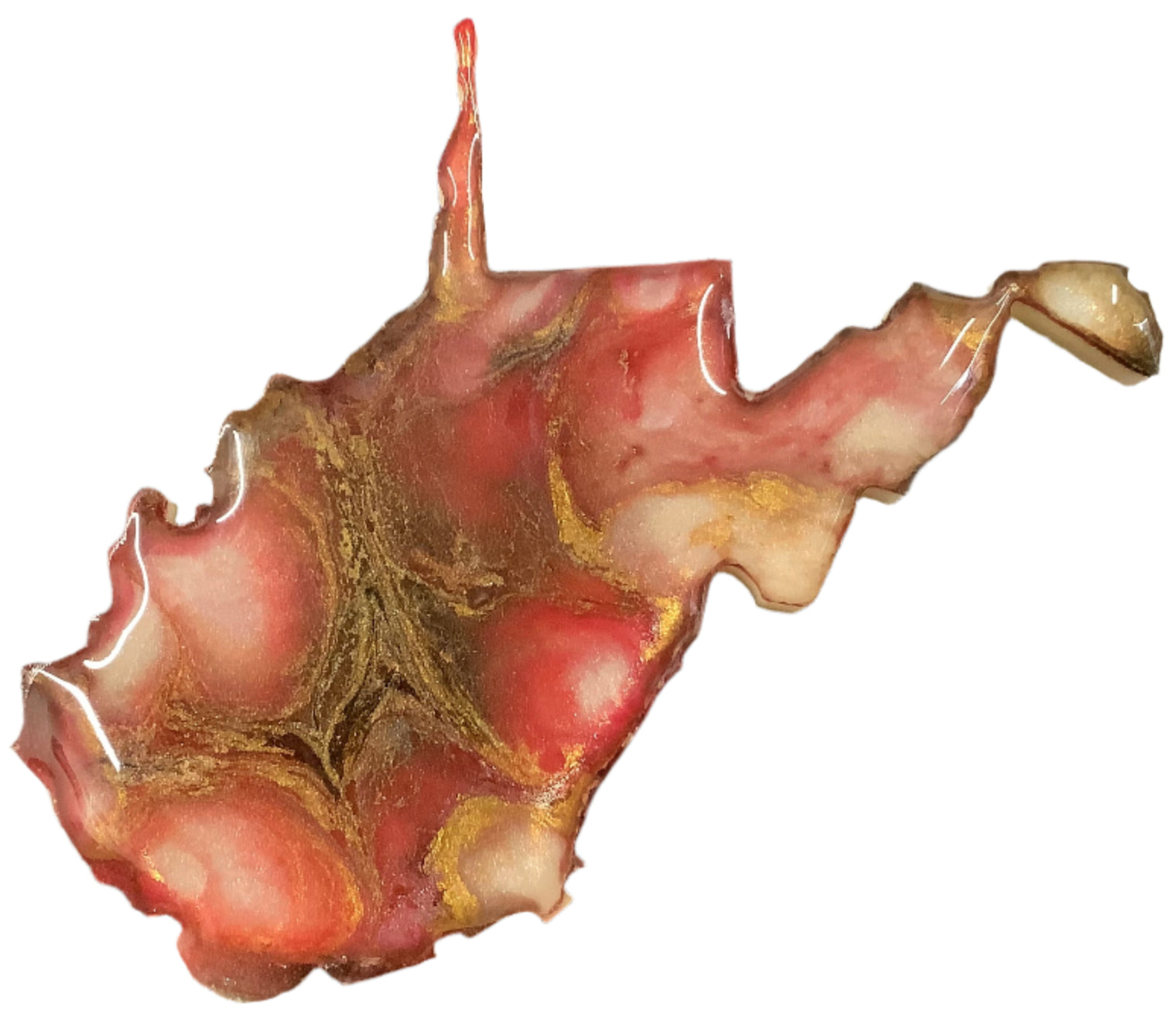 Resin WV Magnet - Medium & Large