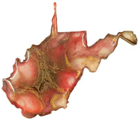 Resin WV Magnet - Medium & Large