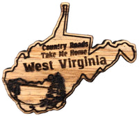 WV Wooden Magnets