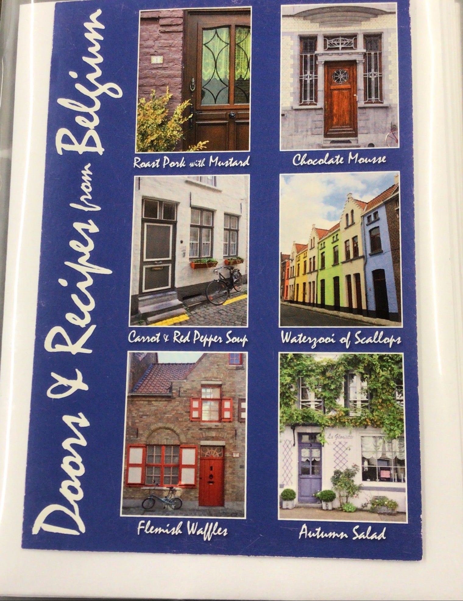 Doors & Recipes Notecards from Belgium