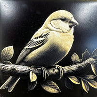 Laser Engraved Ceramic Tile