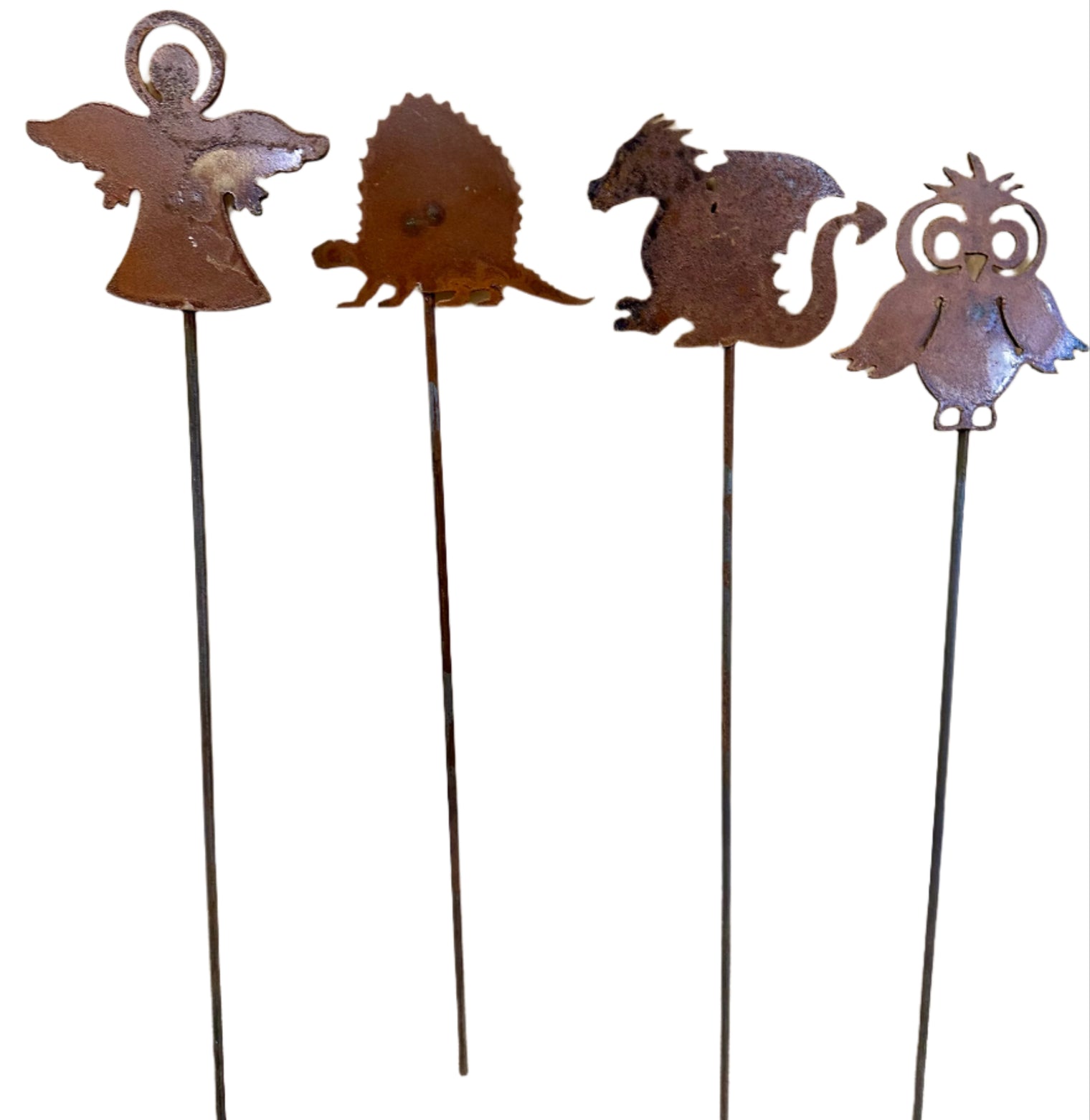 Mini Metal Garden Stakes