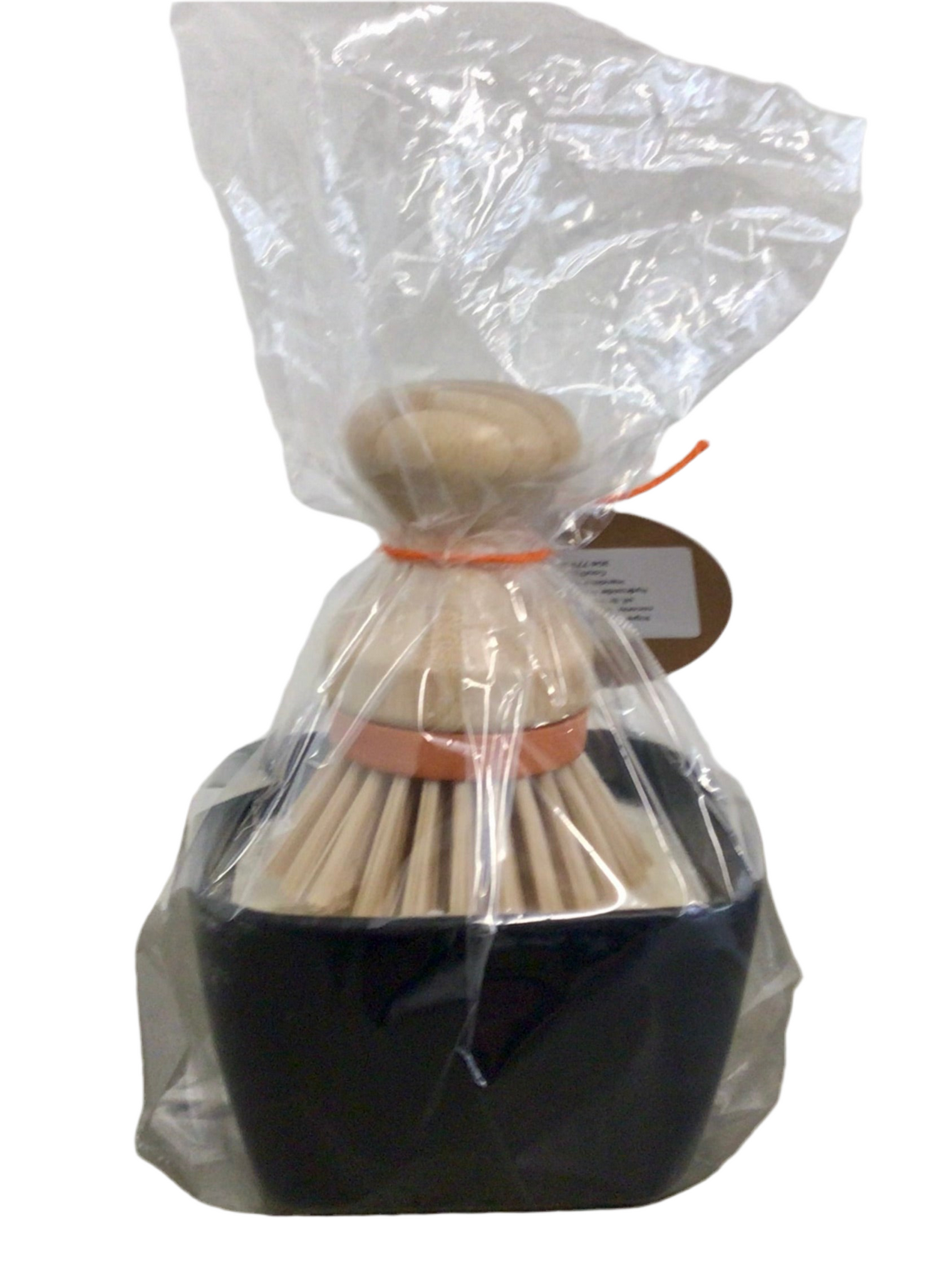 All Natural Solid Dish Soap and Brush Set