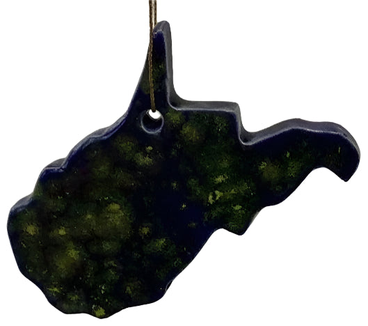 WV Ceramic Ornament