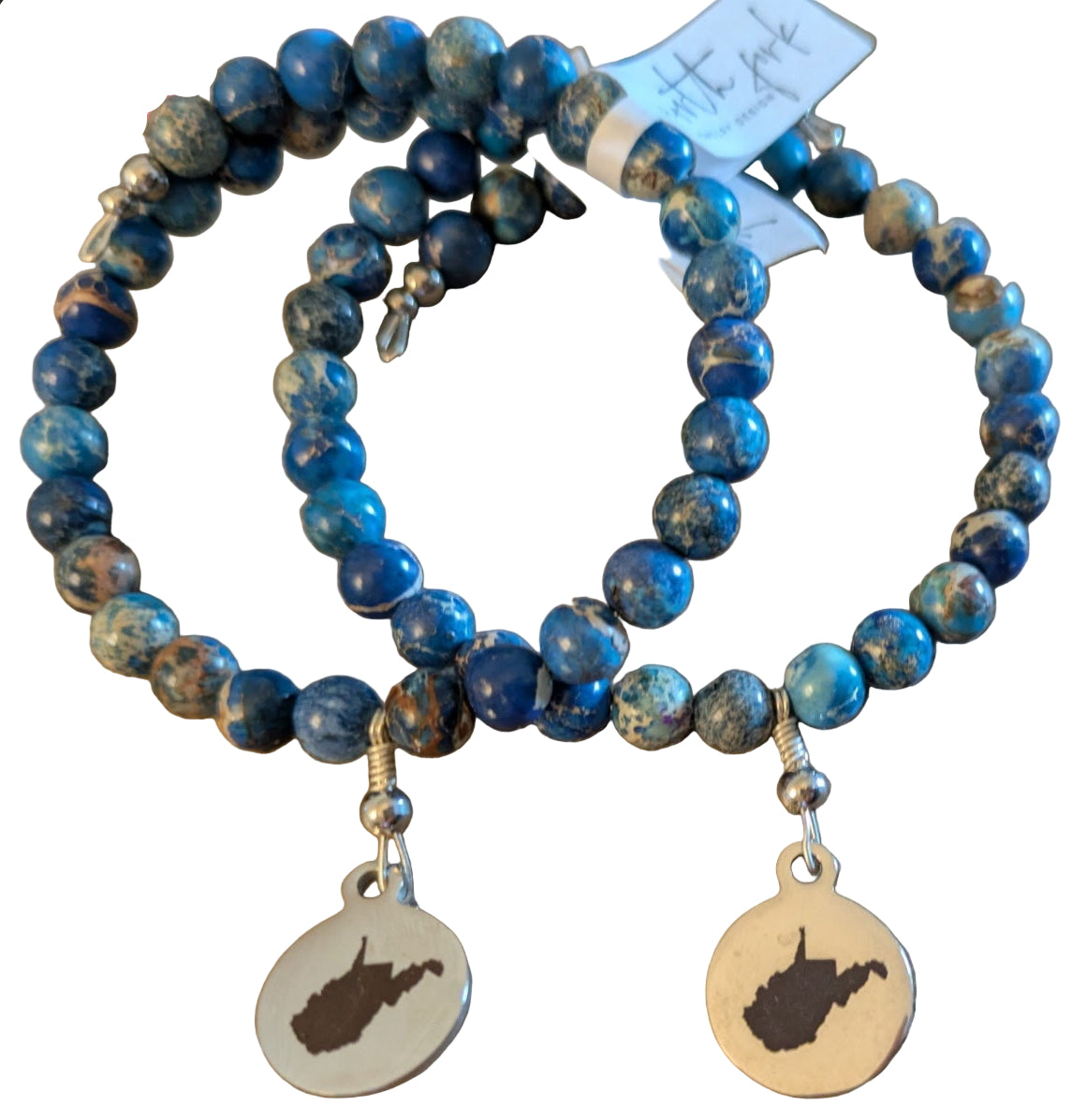 No Clasp Bracelet w/ WV Charm