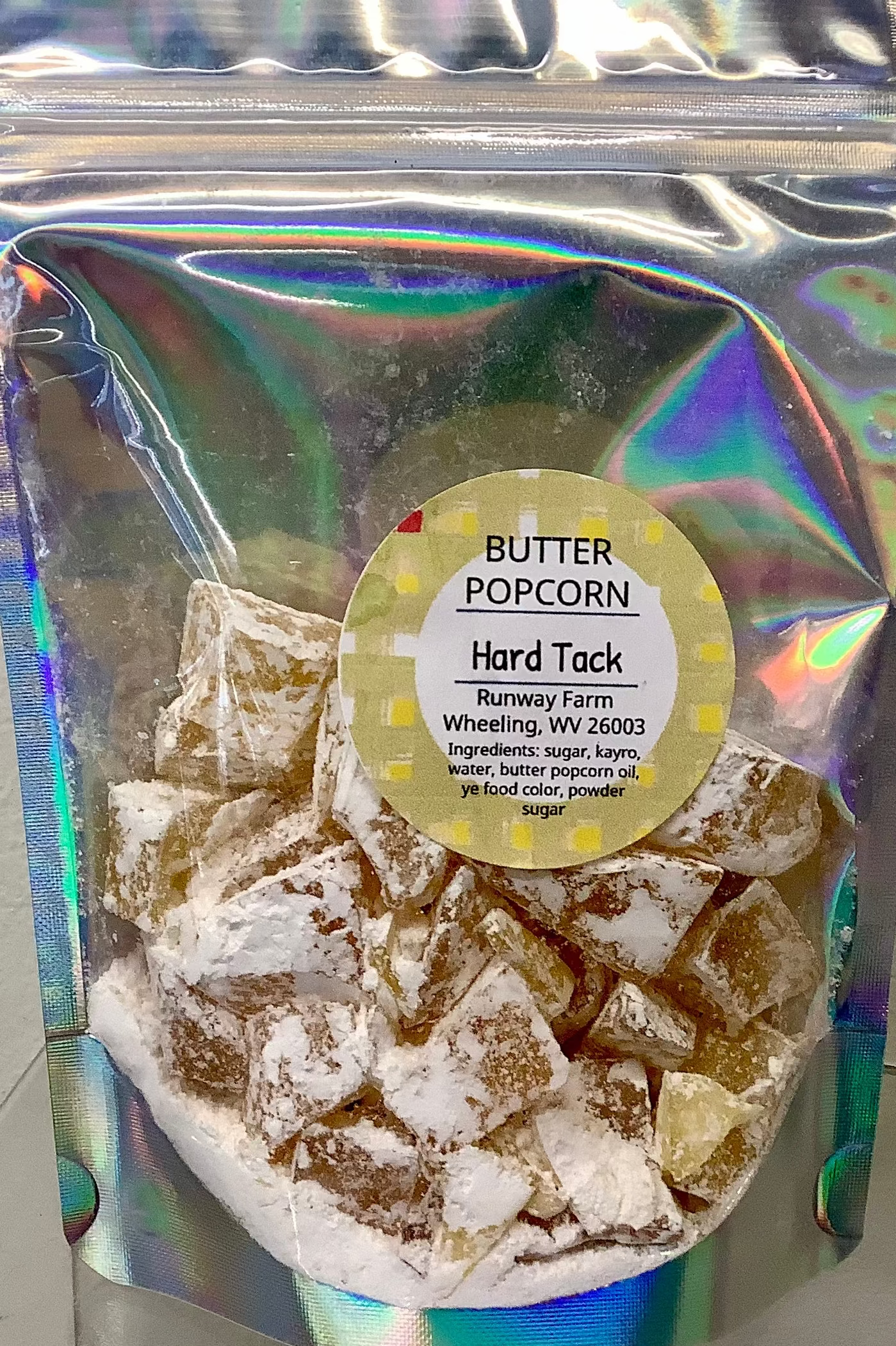 Hard Tack Candy Half-Pint Bag